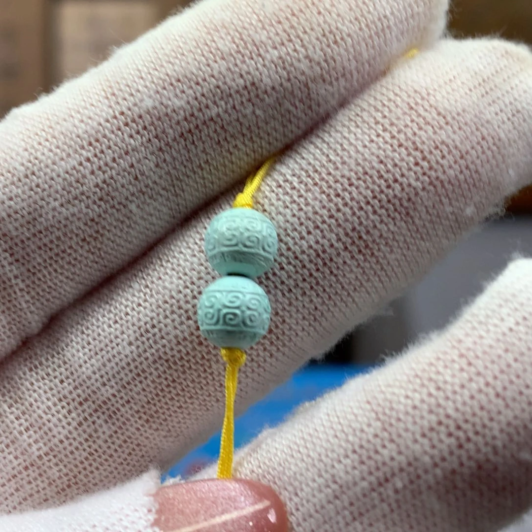 绿松石未镶嵌挂件