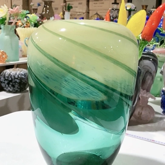 琉璃高度26厘米琉璃花瓶