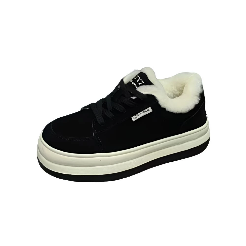 2719-9   22877【内里加绒】真皮厚底小白鞋 （标准尺码）