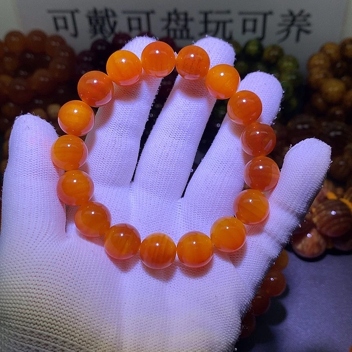 手串/手链松木（琥珀木）1.3 包浆高货