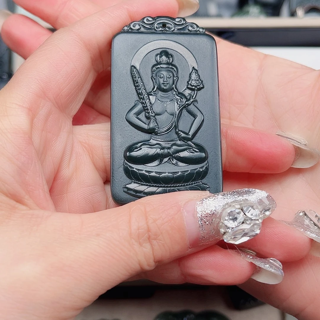 和田玉（青玉）手链未镶嵌