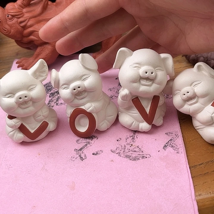 紫砂茶宠—****—紫砂猪猪