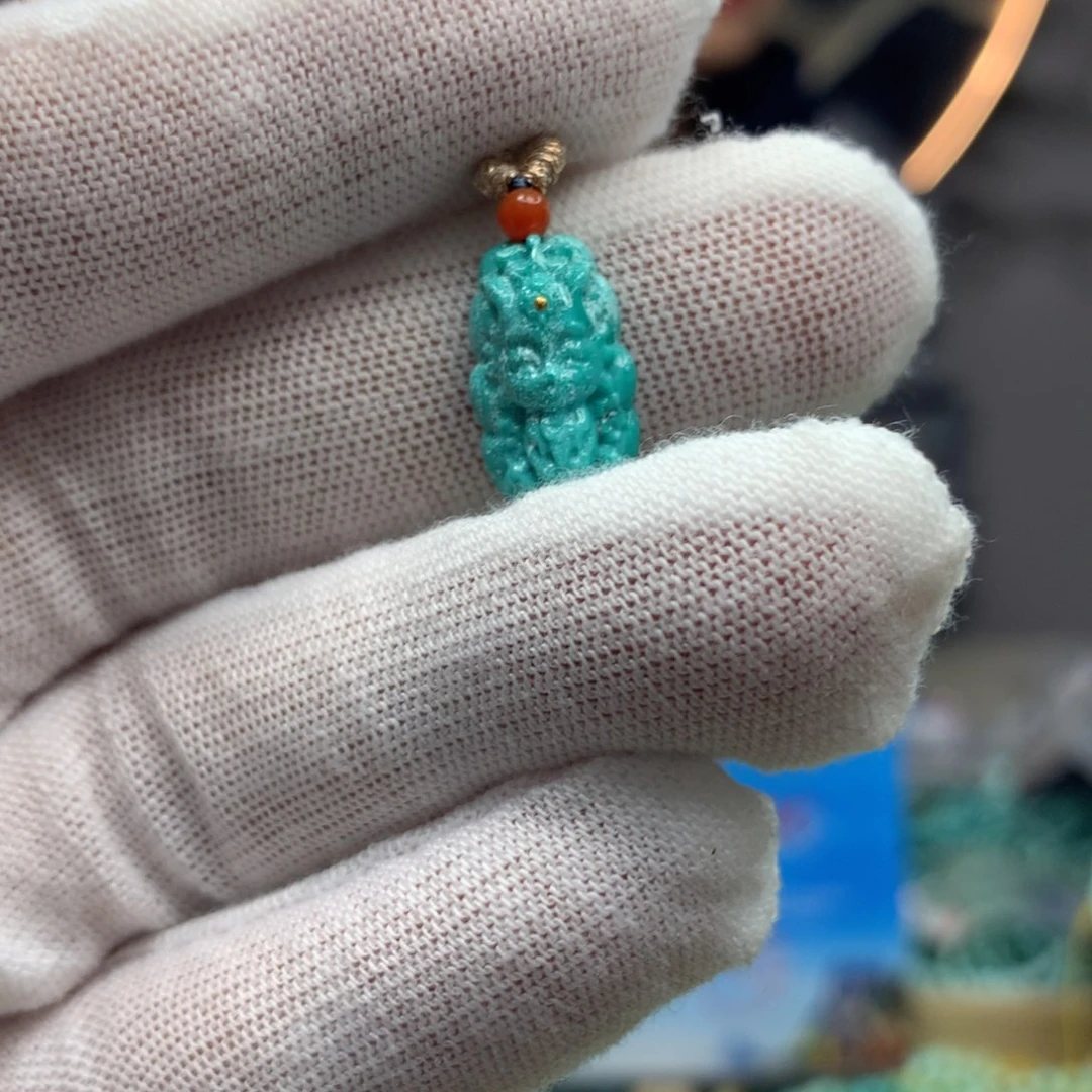 绿松石挂件未镶嵌