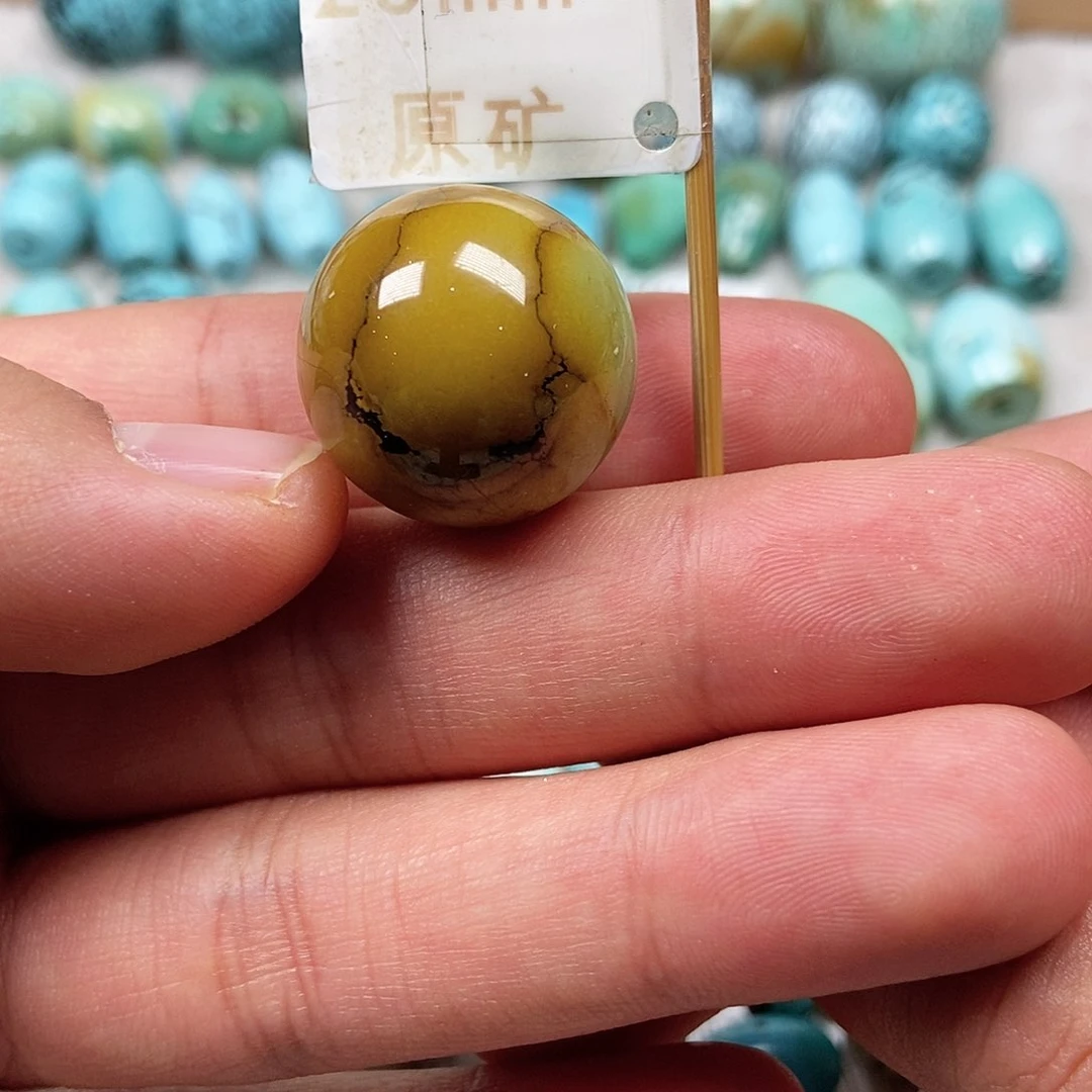 未镶嵌绿松石珠宝半成品