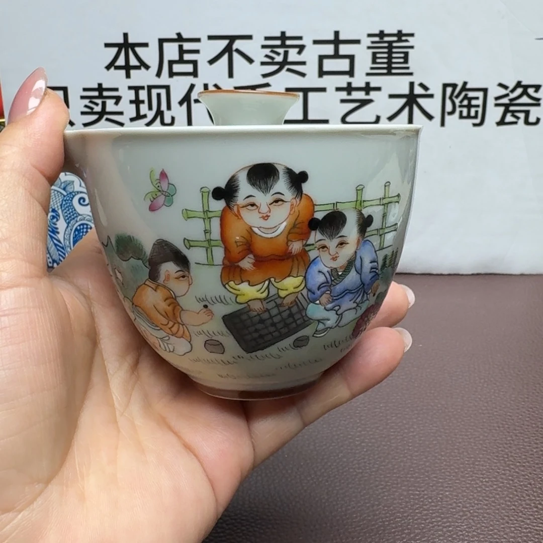 景德镇手工手绘展示