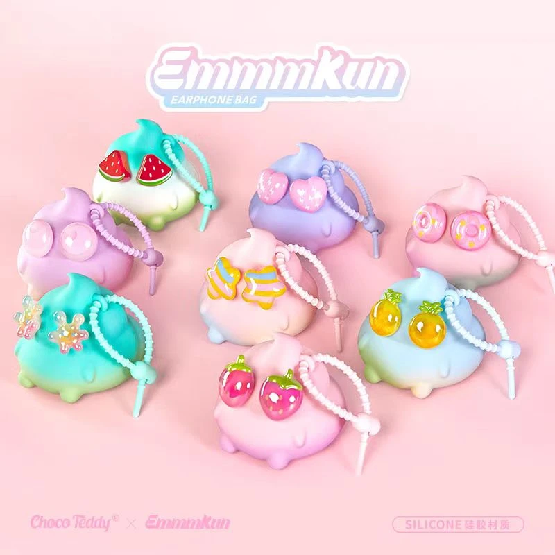 【许愿】EMMM君雪宝耳机收纳包盲盒眼碌碌雪宝小包