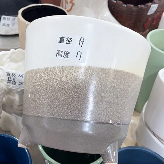 多肉绿植陶瓷花盆9.9包邮，有孔