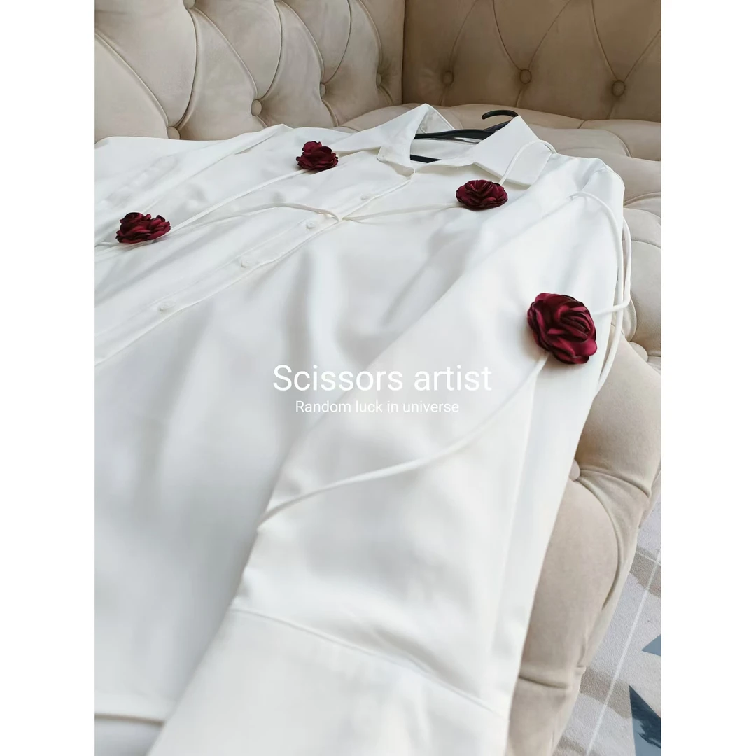 【Scissors artist】高端设计师走秀女装衬衫2369