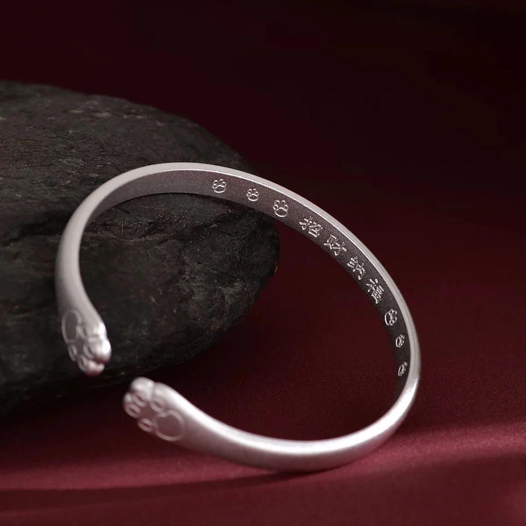 【清货专用】猫爪磨砂手镯A105