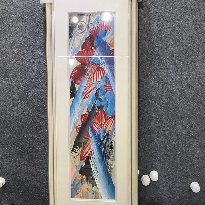 国画知鱼之乐纯手绘