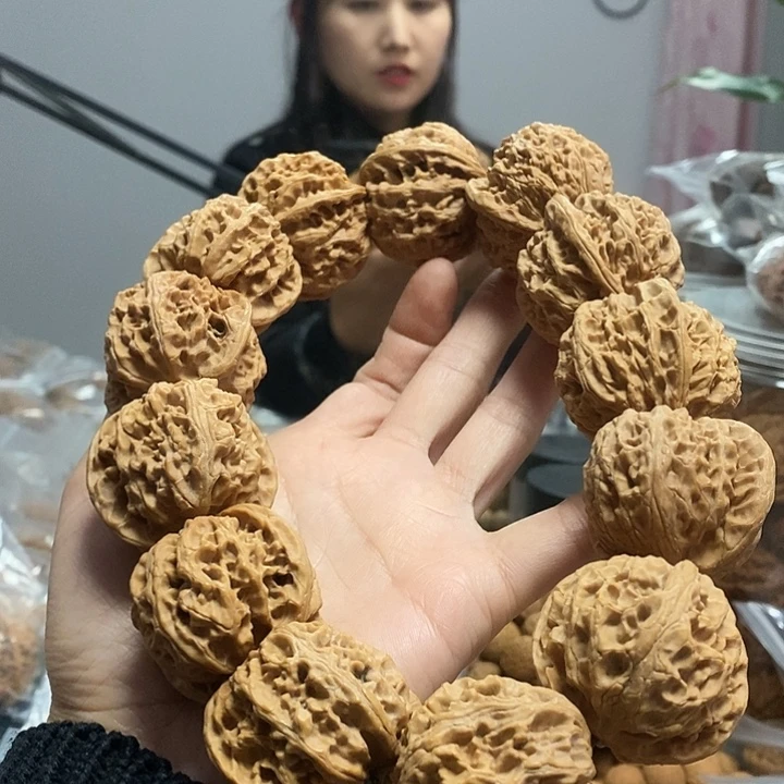 文玩核桃把件40苹果手持