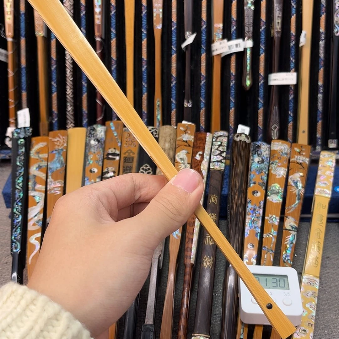 扇子纯手工制作的