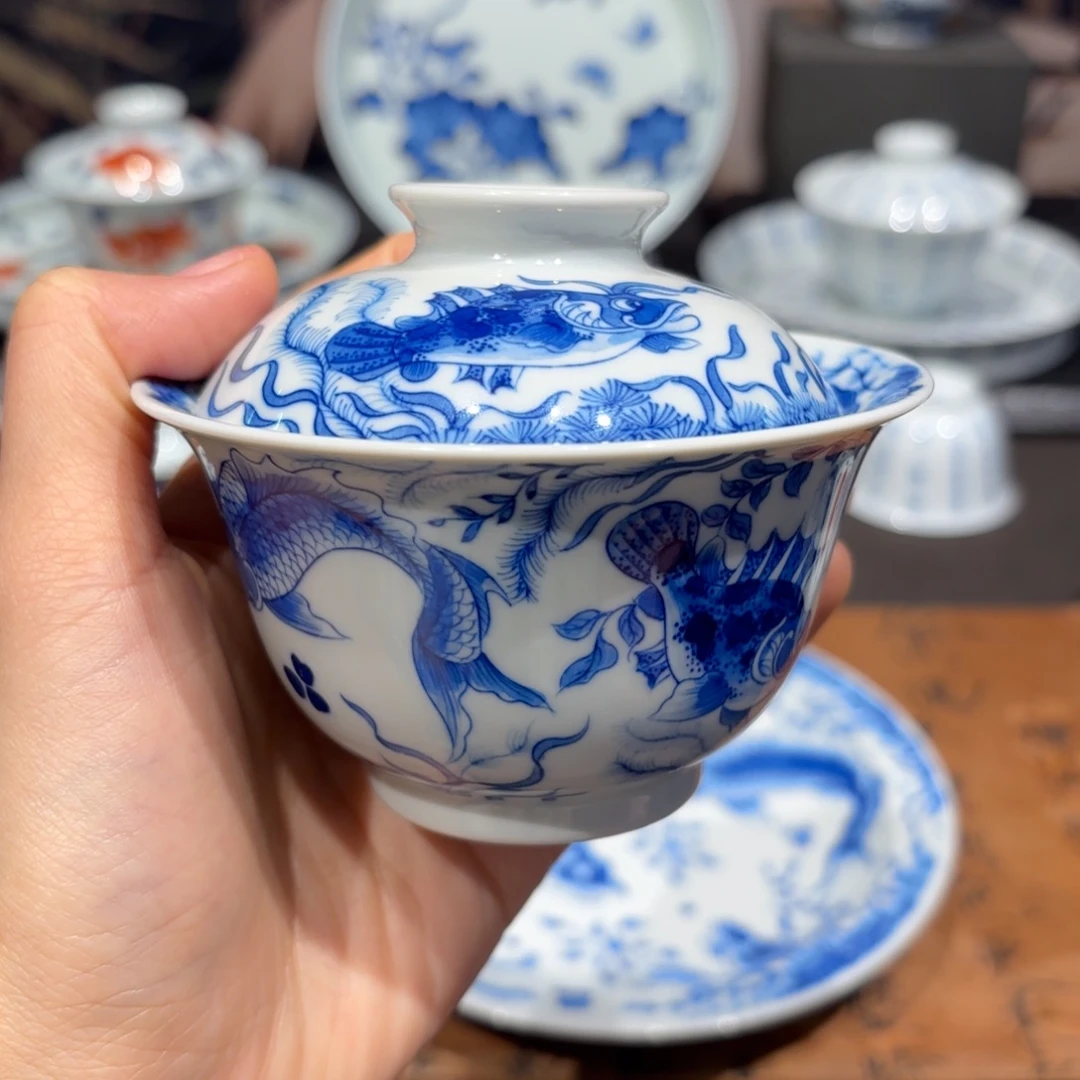 手工手绘陶瓷茶具