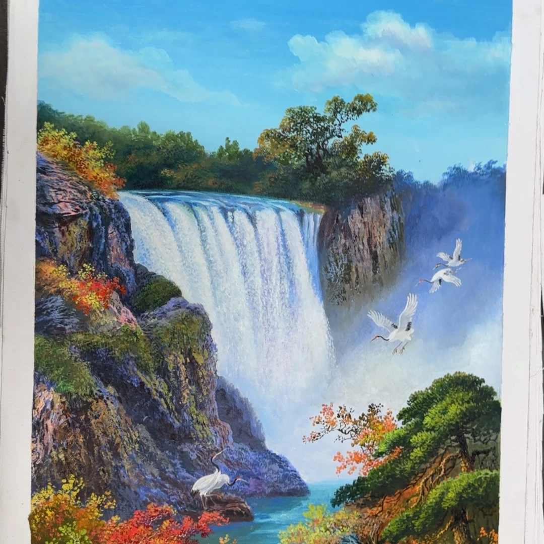 油画加油加油努力加油加油