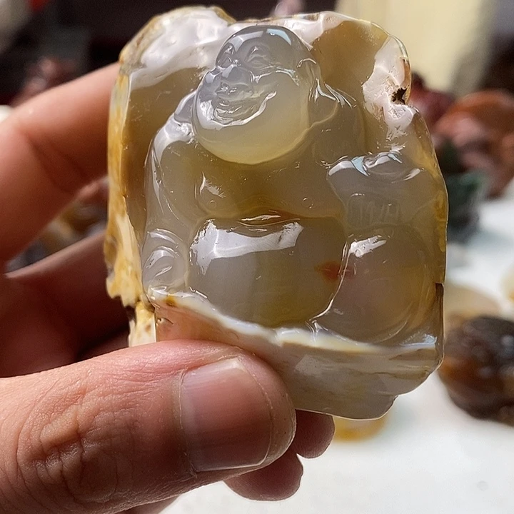 玛瑙/玉髓未镶嵌颈饰