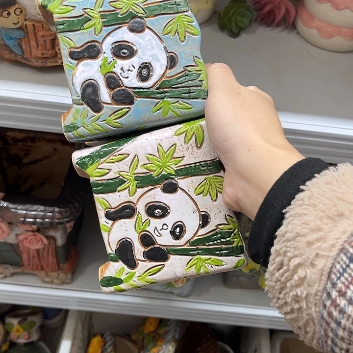 粗陶材质多肉花盆