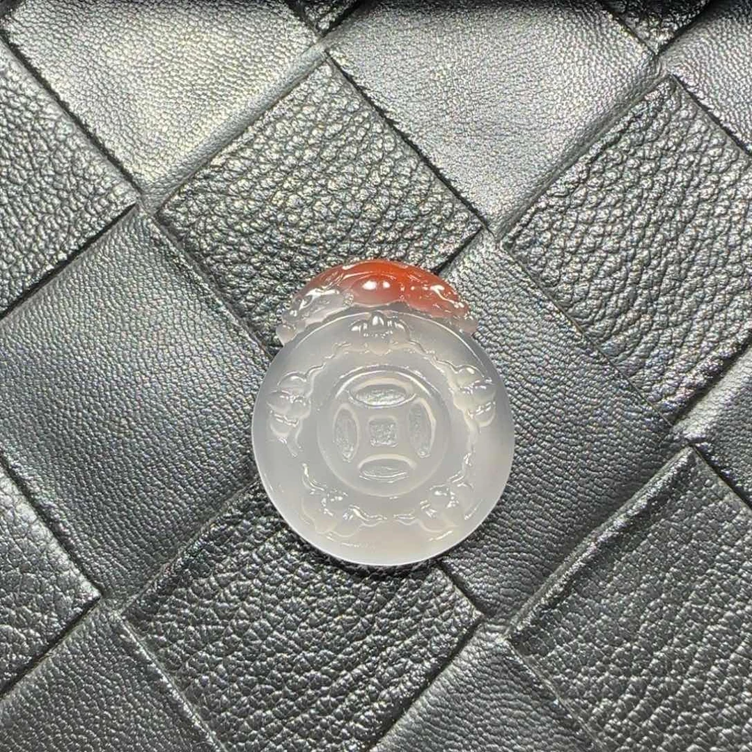 南红玛瑙未镶嵌吊坠