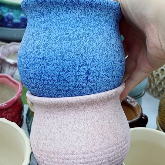 多肉绿植陶瓷花盆9.9包邮