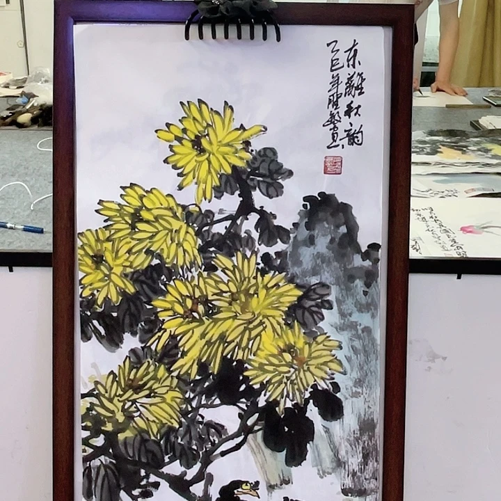 国画张圣敏先生纯手绘作品