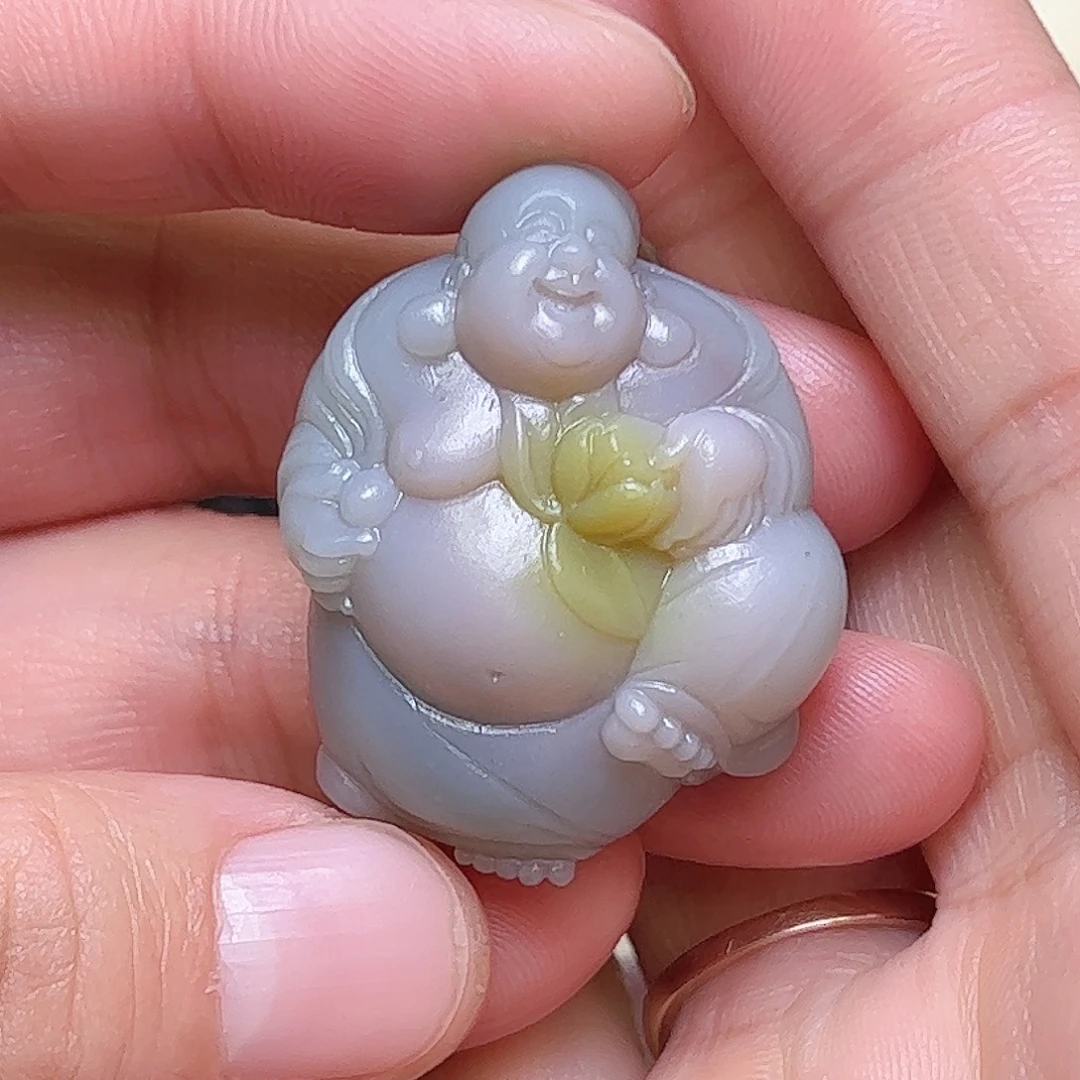 宝***珍玛瑙/玉髓未镶嵌定制吊坠