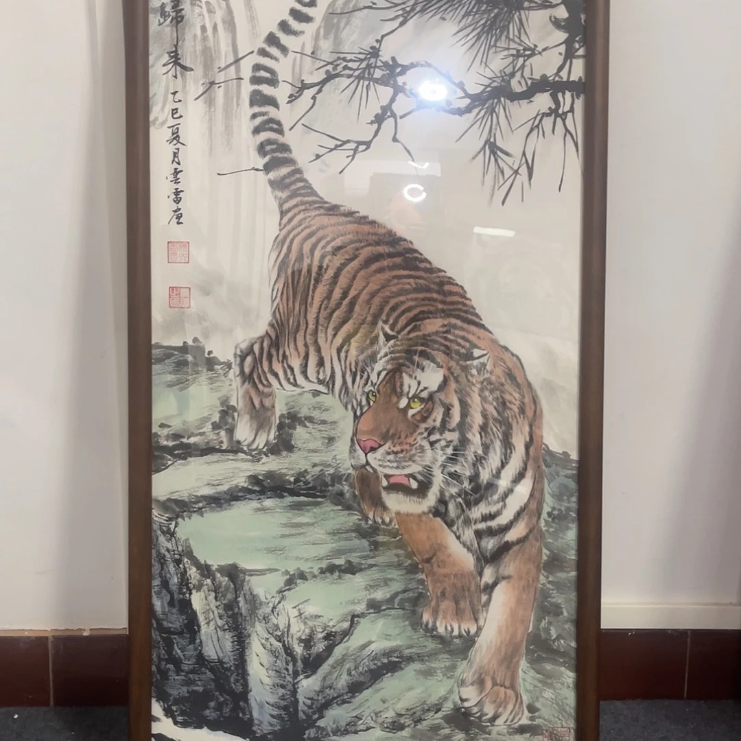 东***️国画手绘国画王者归来
