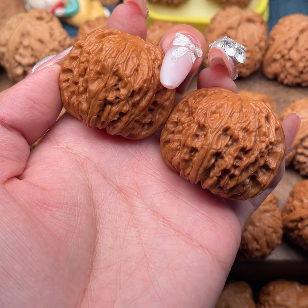 文玩核桃把件全品精配山地正磨40