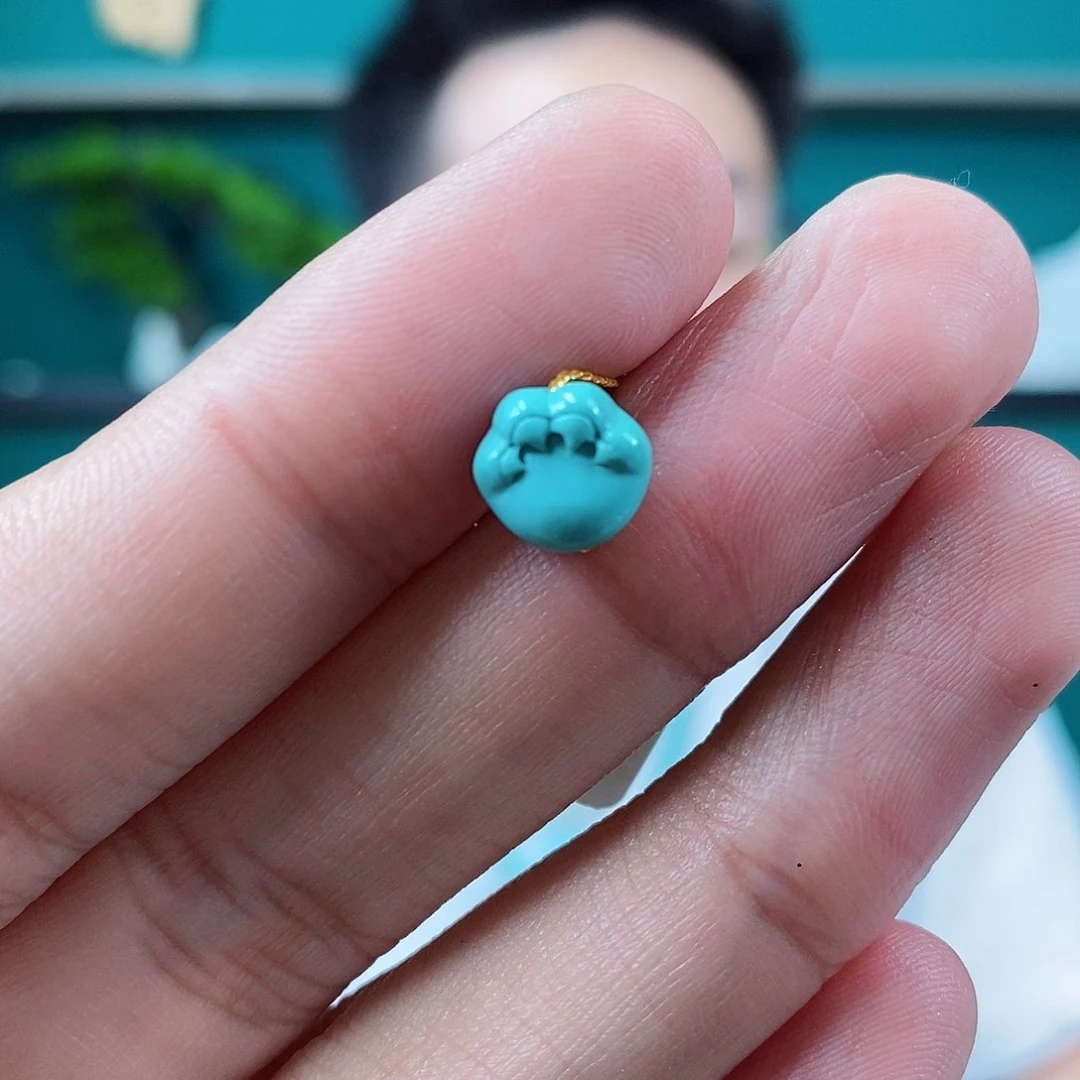 未镶嵌绿松石珠宝奇石