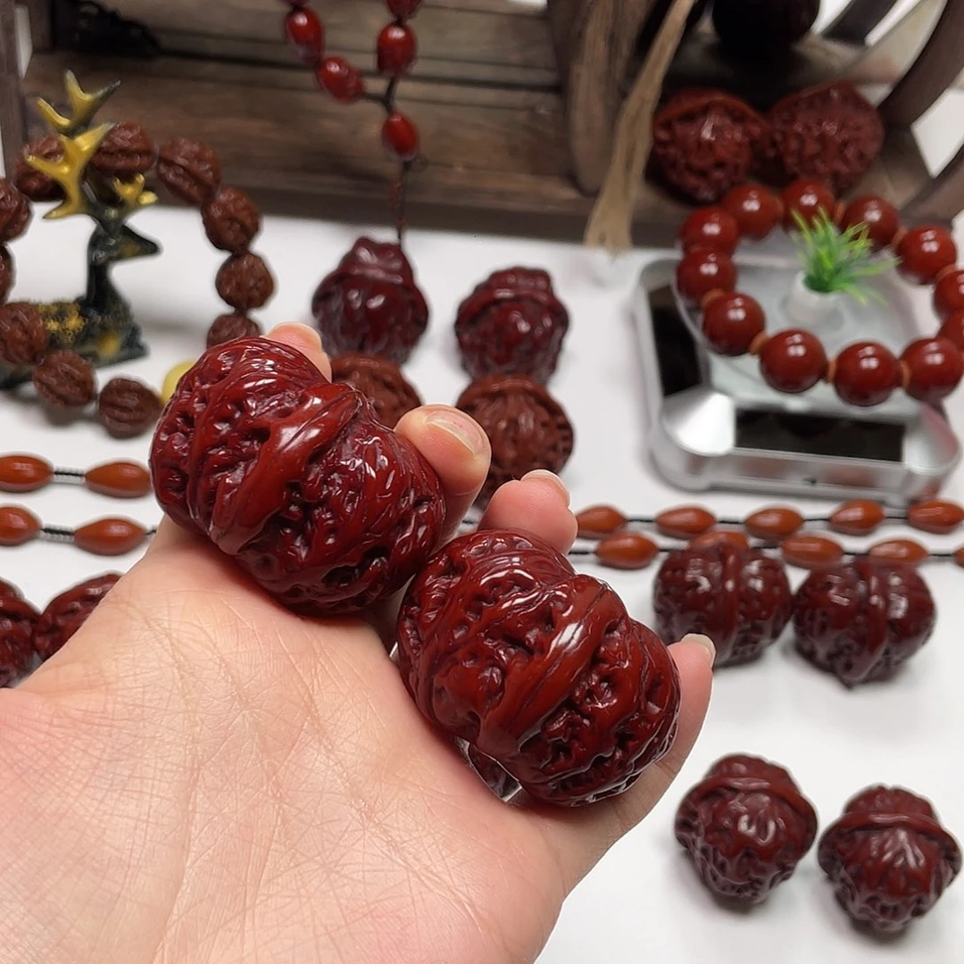 吊坠橄榄核老*核桃元宝