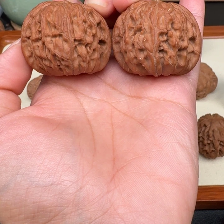 把件文玩核桃全品磨盘40