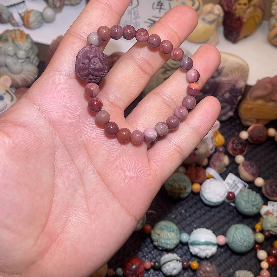 未镶嵌手串石英质玉