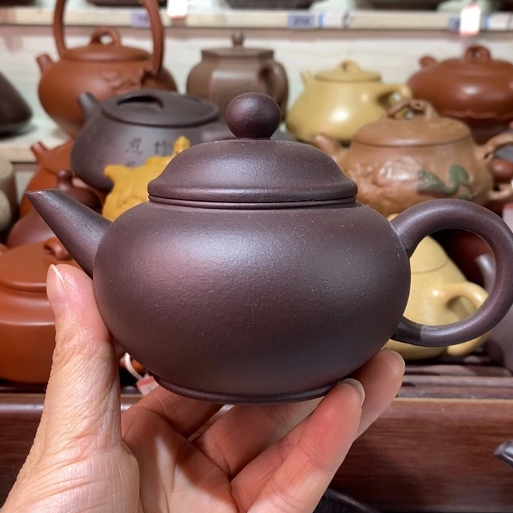 茶壶紫砂微瑕处理一把