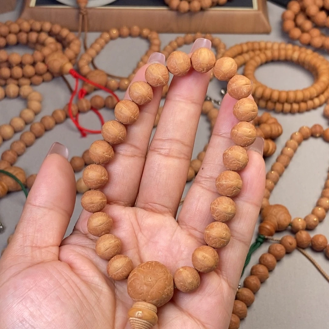 凤眼菩提吊坠尼泊尔凤眼实心红油皮10.5-10.8