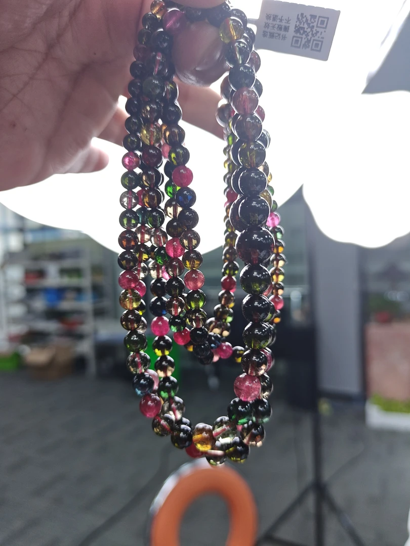 【书记甄选】天然碧玺塔链 多样式发一件 2785LA