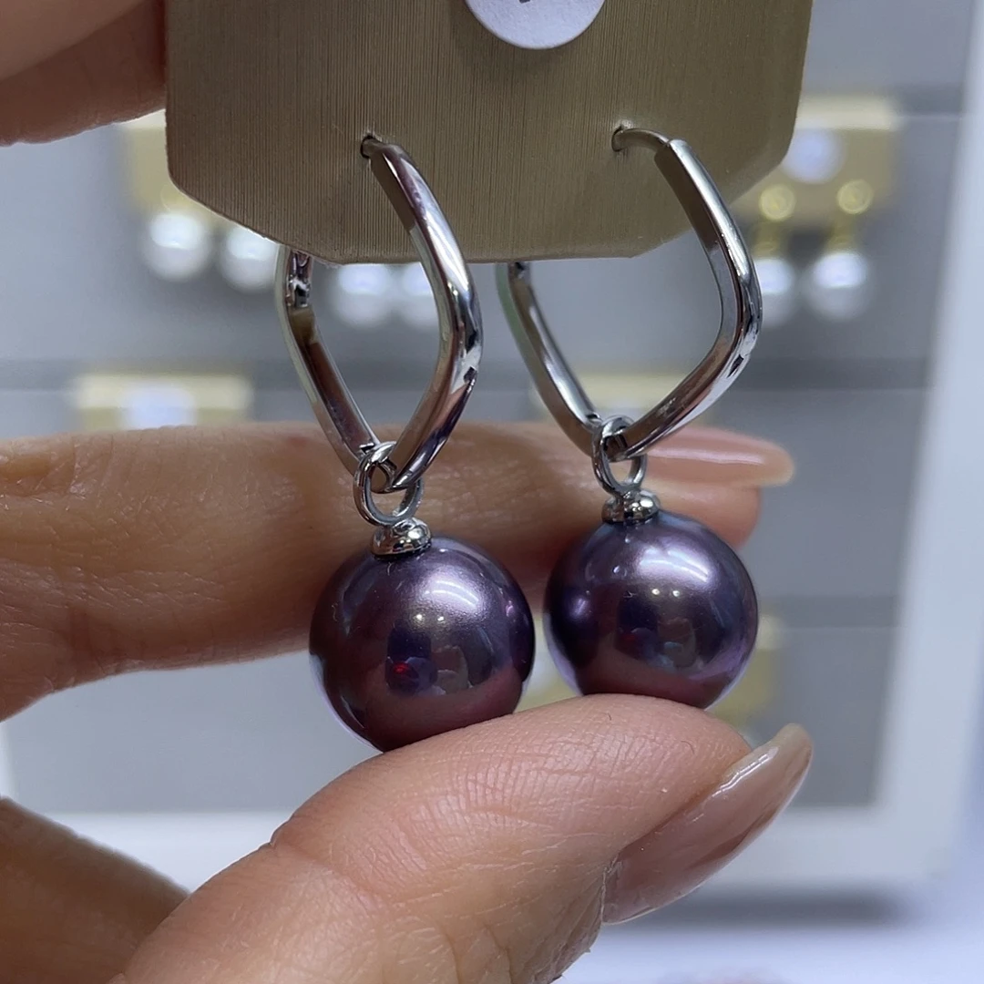 淡水珍珠未镶嵌耳饰