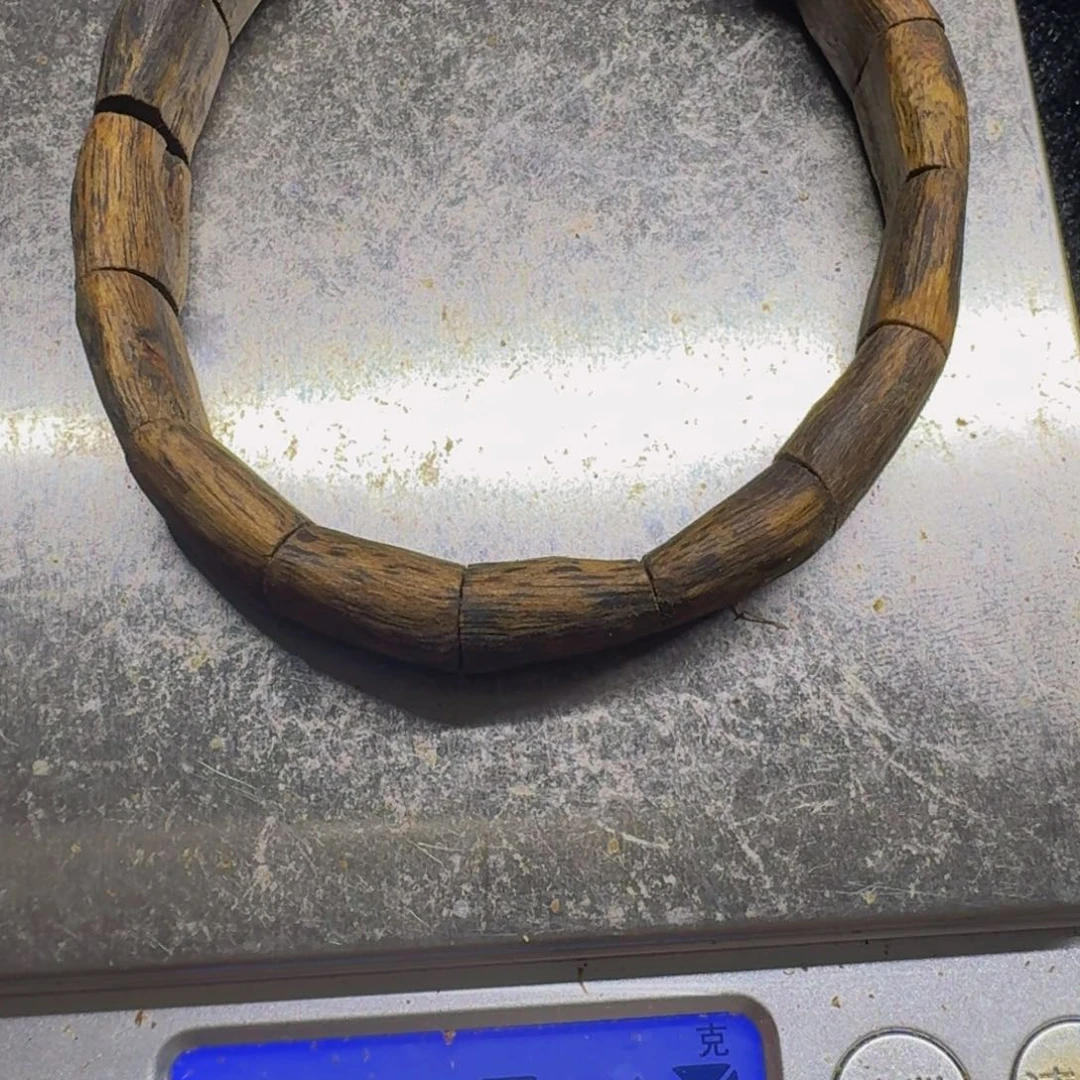 沉香碎屑沉香手圈9克