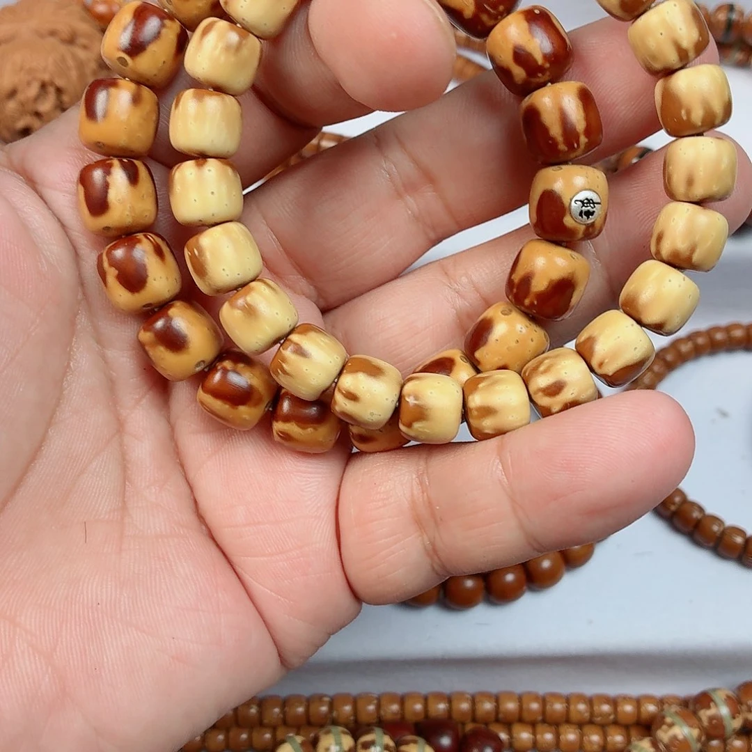 紫金鼠手串实心半山半水老型