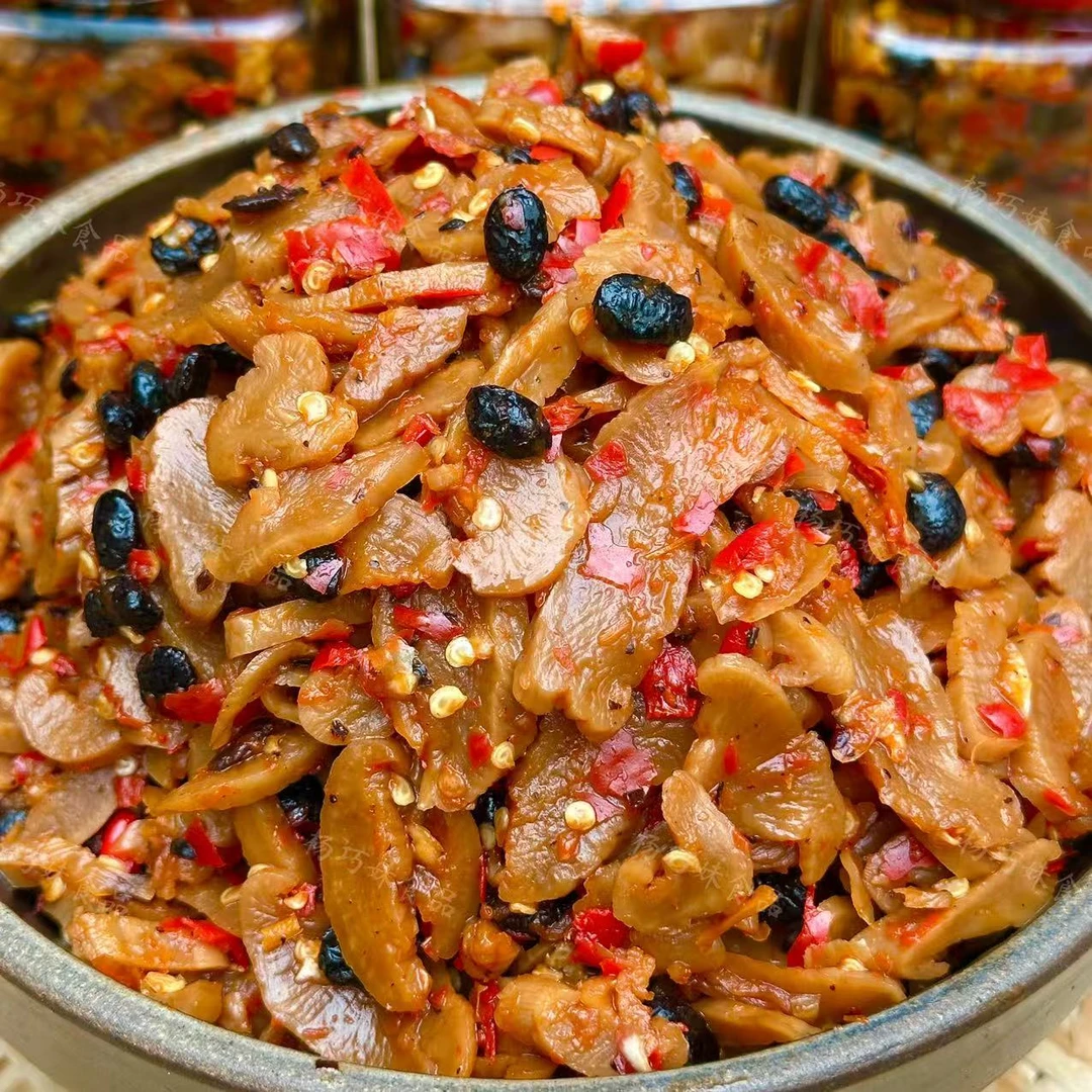 杨巧妹豆豉萝卜干赣南美食咸香辣脆下饭菜厨房调味佐餐下饭神器