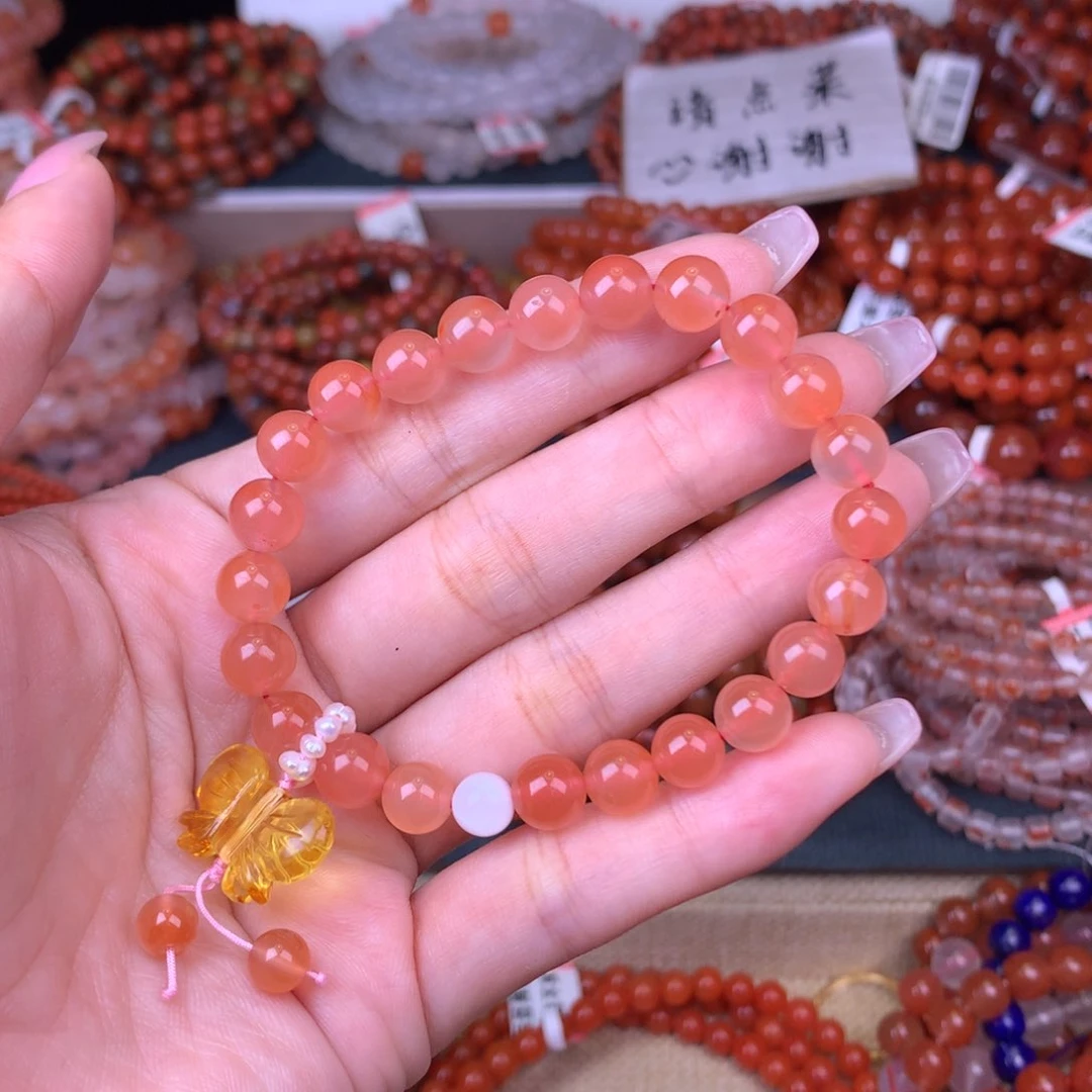 未镶嵌手链南红玛瑙卡7