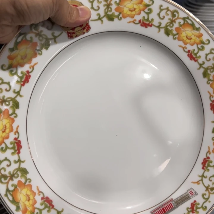十寸果果黄缠枝一个