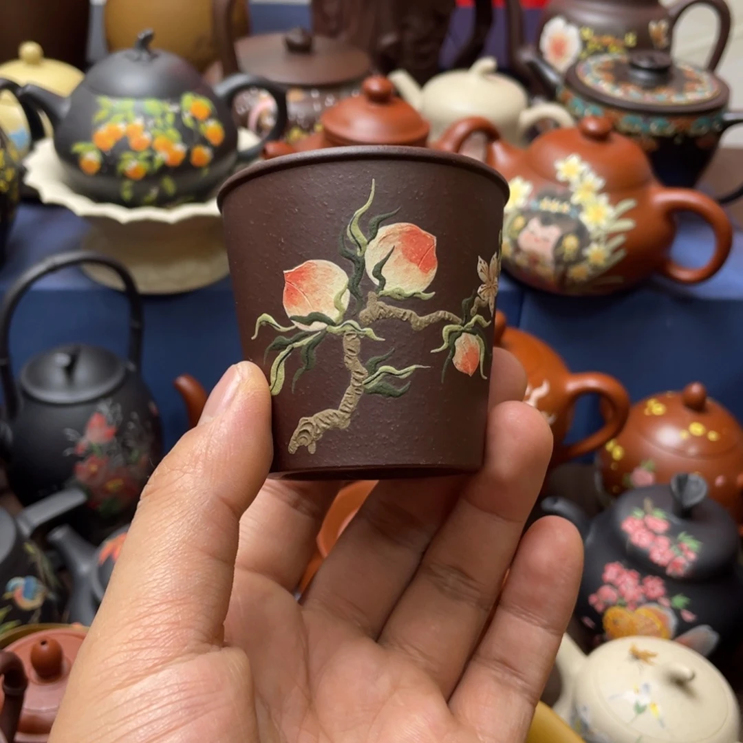 茶杯紫砂紫砂主人杯100cc