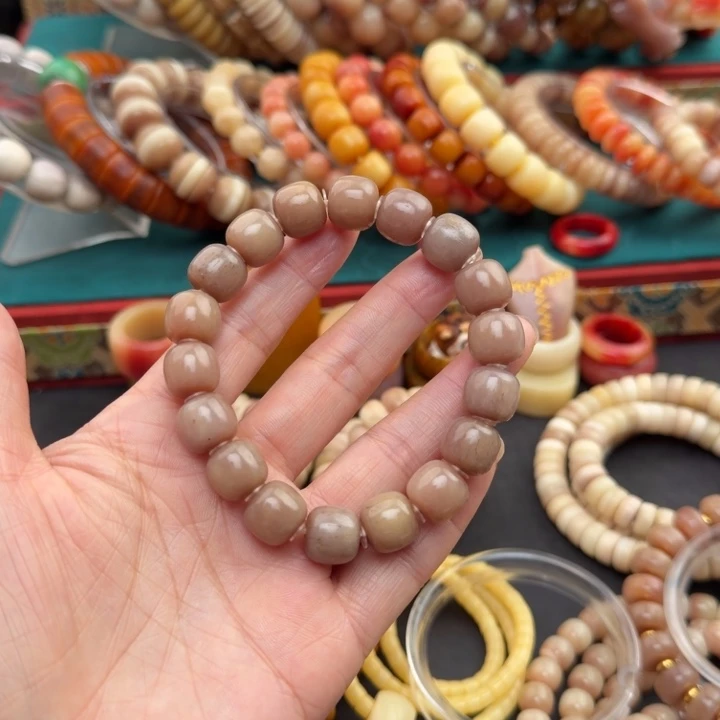 驼骨手串/手链12尺寸满紫血单圈