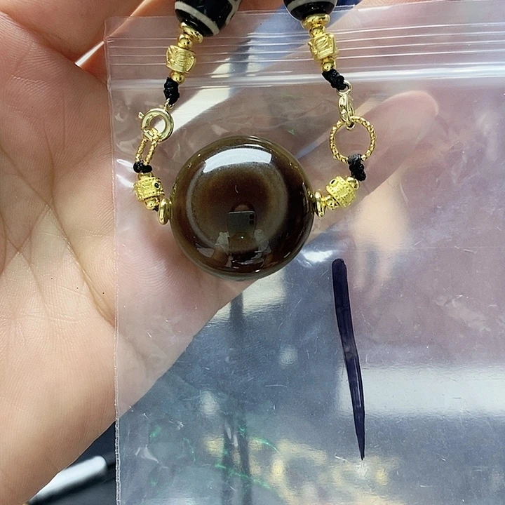 玛瑙/玉髓合金颈饰