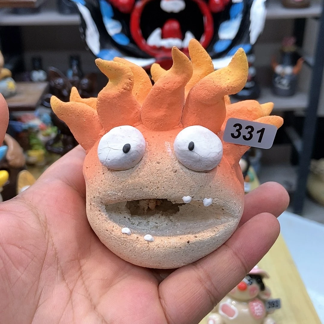 摆件直播间手工陶瓷摆件331