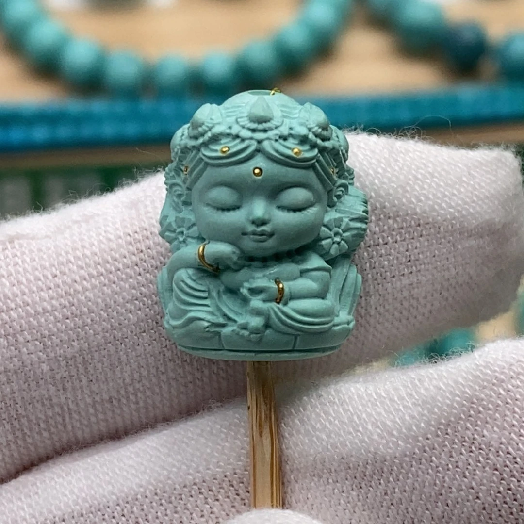 绿松石未镶嵌手链