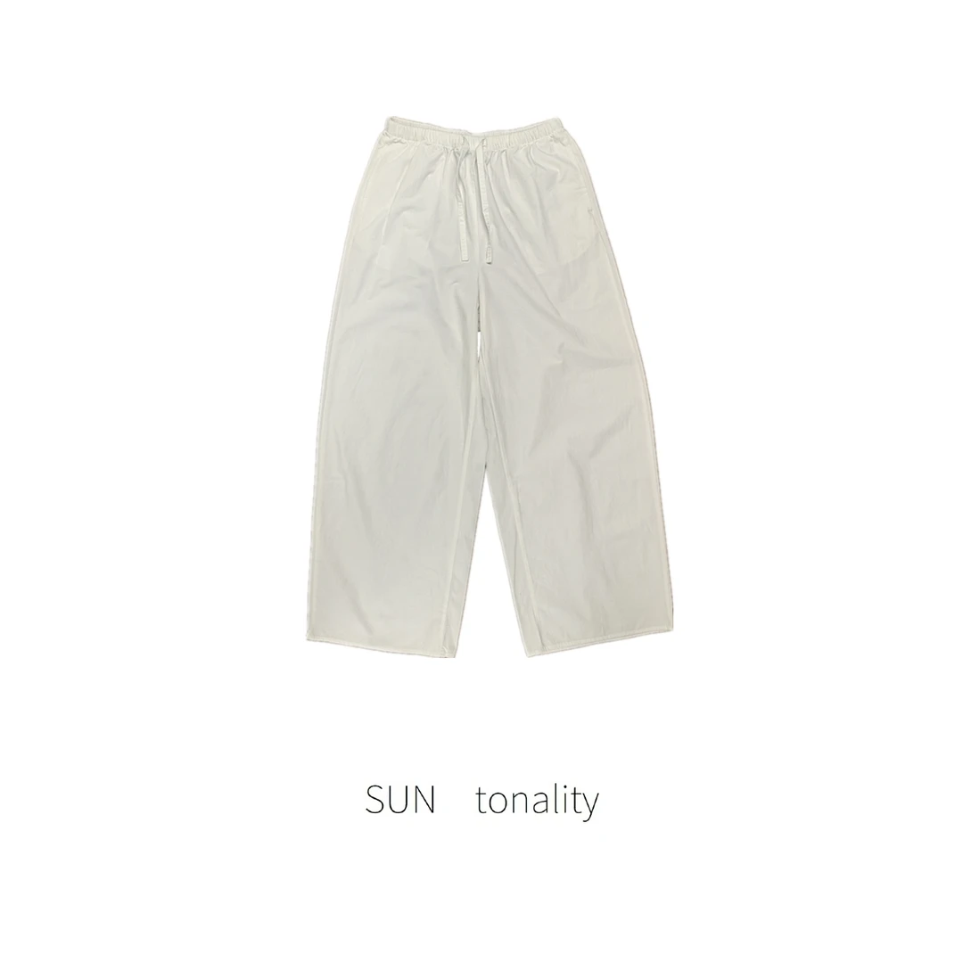 SUN定制【NO退NO换】极简老钱小白裤