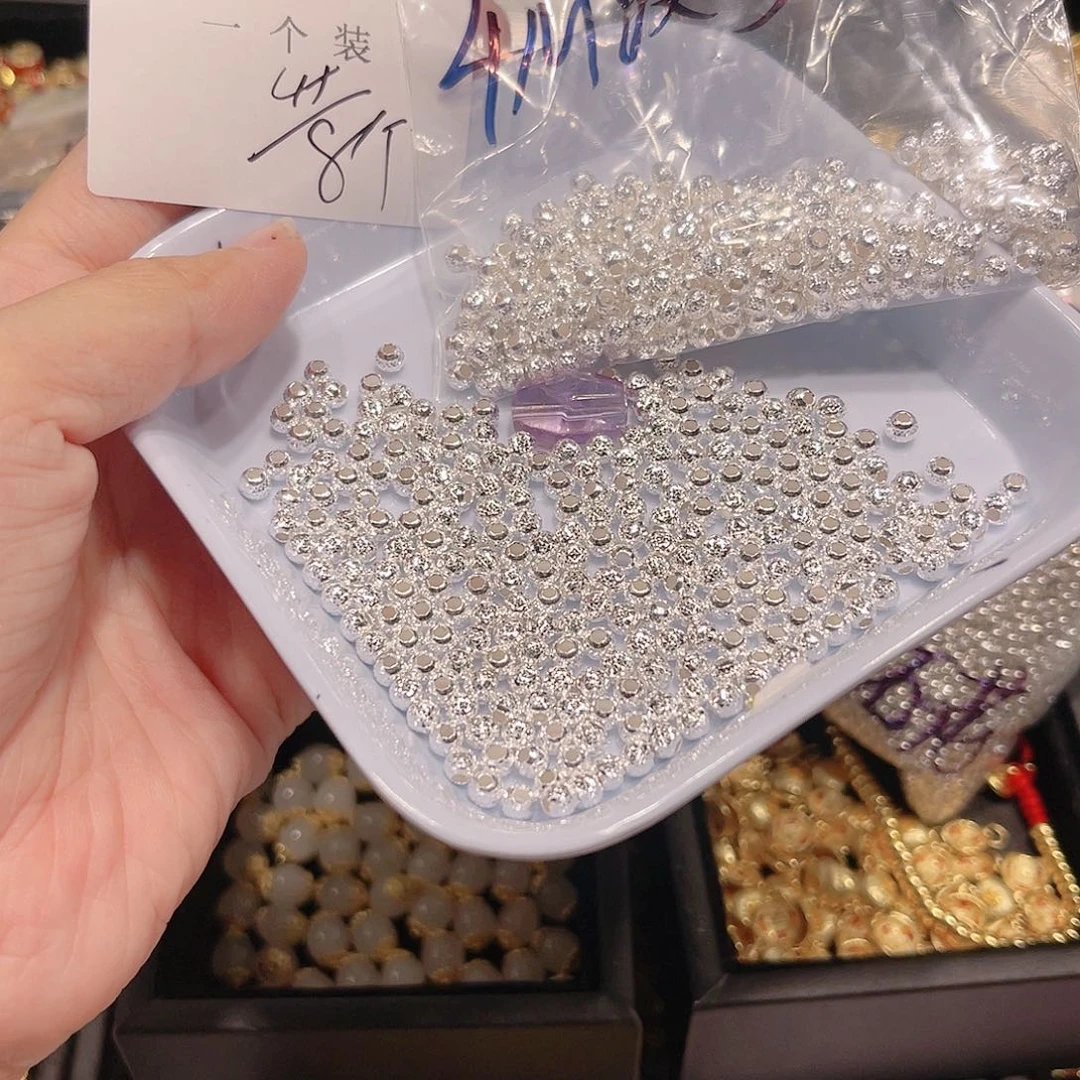 紫晶珠宝半成品银S925镶嵌85