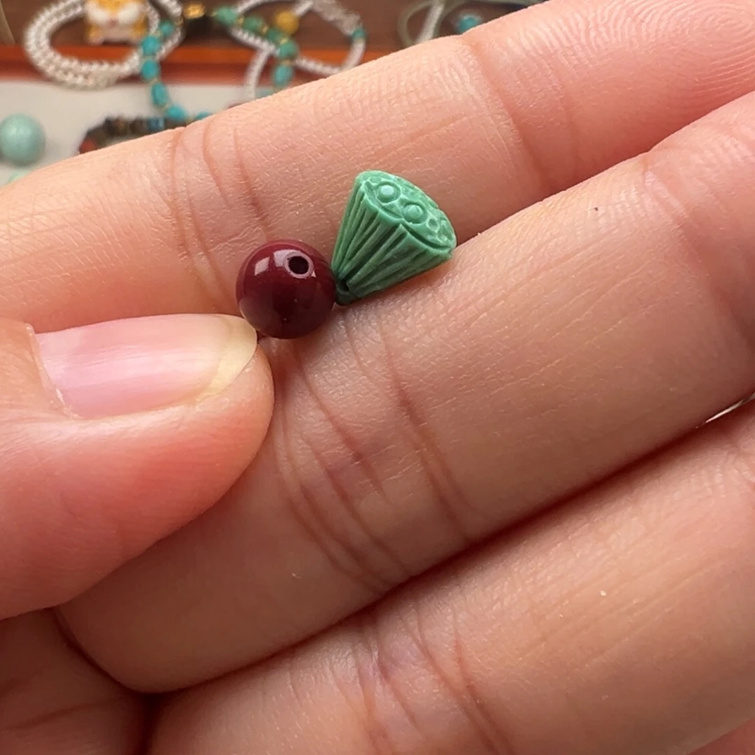 南红玛瑙未镶嵌吊坠(不含链)