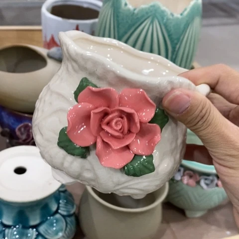 白色捏花3131313313