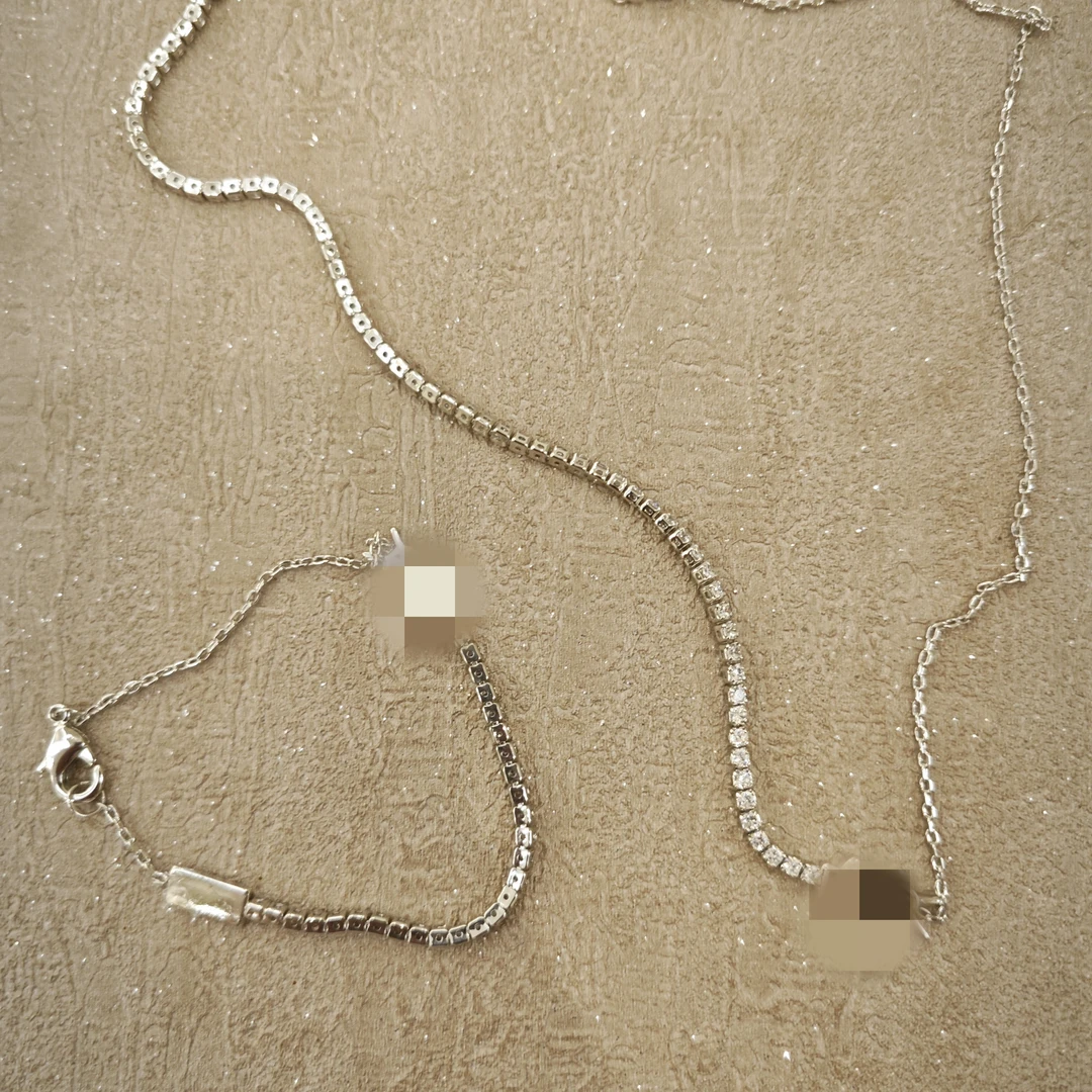 铜合金项链 625生百搭白色时尚法式