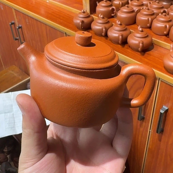 紫砂茶壶宜兴紫砂微瑕裂